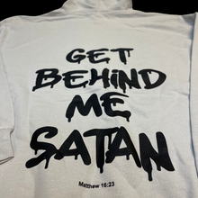 Load image into Gallery viewer, "Get Behind Me Satan" Hooded Sweatshirt