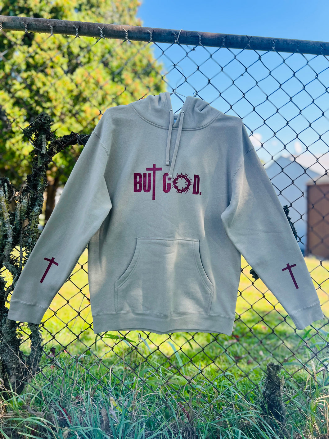 “But God” Unisex Hoody